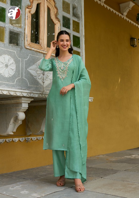 ANJU FAB MAYRA VOL 9 WHOLESALE READYMADE PURE MUL CHANDERI ETHNIC WEAR 3 PCS SUITS EXPORTER