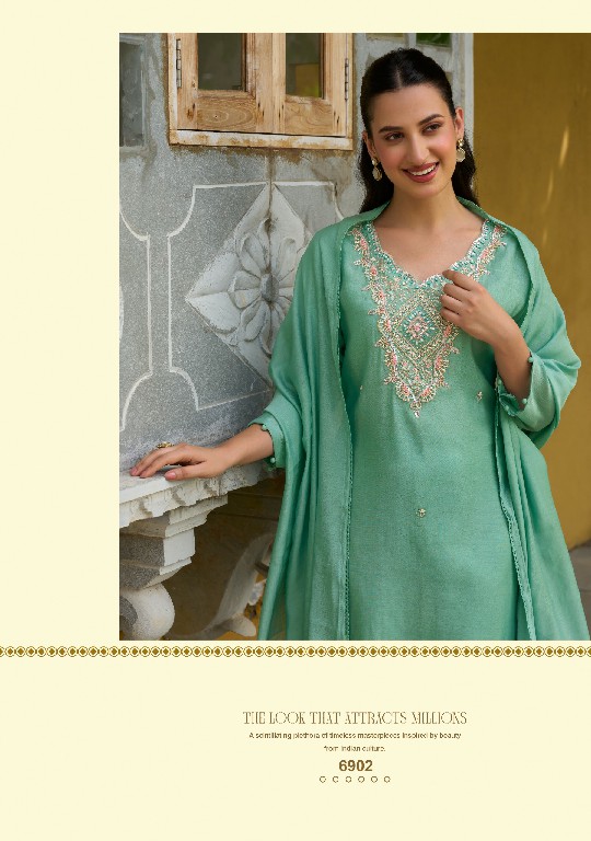ANJU FAB MAYRA VOL 9 WHOLESALE READYMADE PURE MUL CHANDERI ETHNIC WEAR 3 PCS SUITS EXPORTER