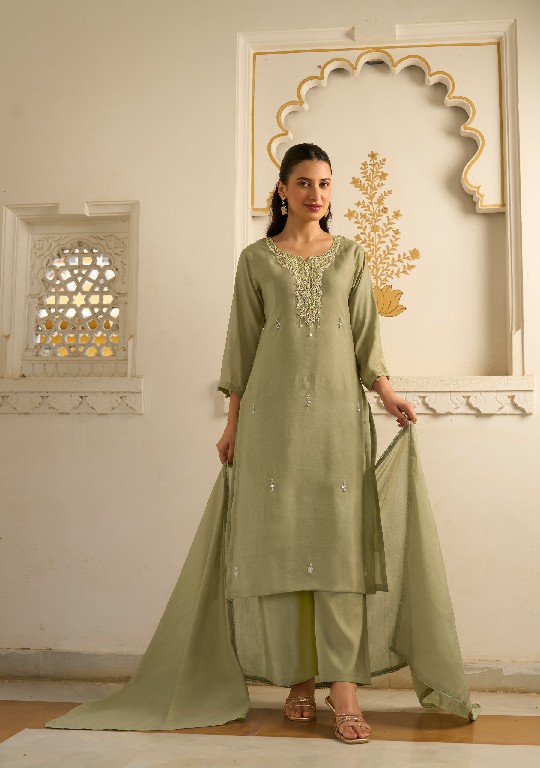 ANJU FAB MAYRA VOL 9 WHOLESALE READYMADE PURE MUL CHANDERI ETHNIC WEAR 3 PCS SUITS EXPORTER