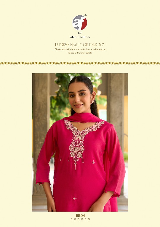 ANJU FAB MAYRA VOL 9 WHOLESALE READYMADE PURE MUL CHANDERI ETHNIC WEAR 3 PCS SUITS EXPORTER