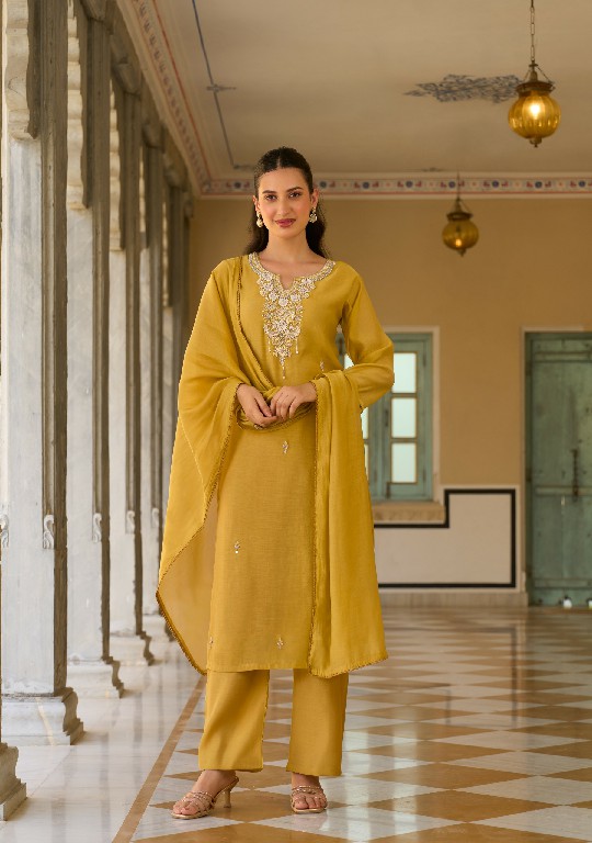 ANJU FAB MAYRA VOL 9 WHOLESALE READYMADE PURE MUL CHANDERI ETHNIC WEAR 3 PCS SUITS EXPORTER