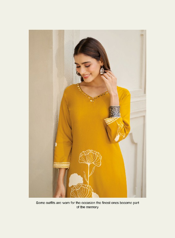 RADHIKA LIFESTYLE ZION VOL 5 WHOLESALE READYMADE RAYON WITH HAND WORK BIG SIZE CORD SET FOR EXPORT