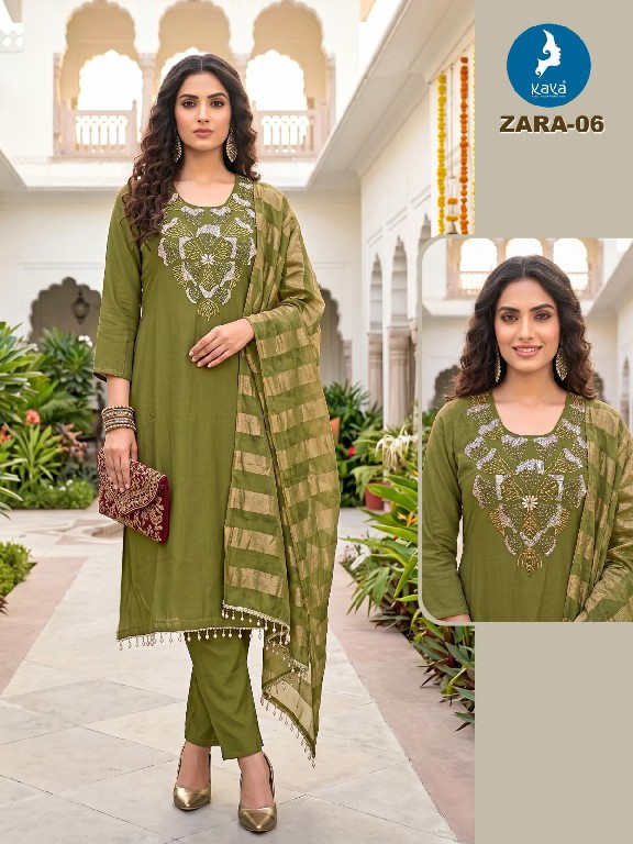 KAYA ZARA WHOLESALE READYMADE MULL CHANDERI BIG SIZE TRENDING 3 PCS COMBO SET SUITS EXPORTER