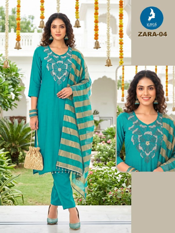 KAYA ZARA WHOLESALE READYMADE MULL CHANDERI BIG SIZE TRENDING 3 PCS COMBO SET SUITS EXPORTER