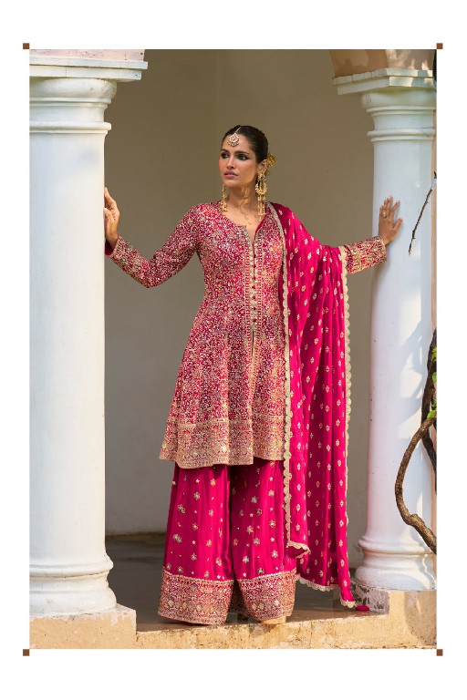 GULKAYRA DESIGNER RAKUL WHOLESALE READYMADE REAL GEORGETTE DESIGNER WEAR 3 PCS SUITS EXPORTER