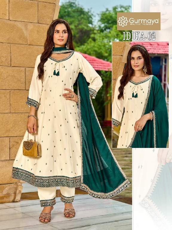 AANCHI IDIKA WHOLESALE READYMADE VICHITRA SILK FASHIONABLE 3 PCS COMBO SET SUITS ONLINE