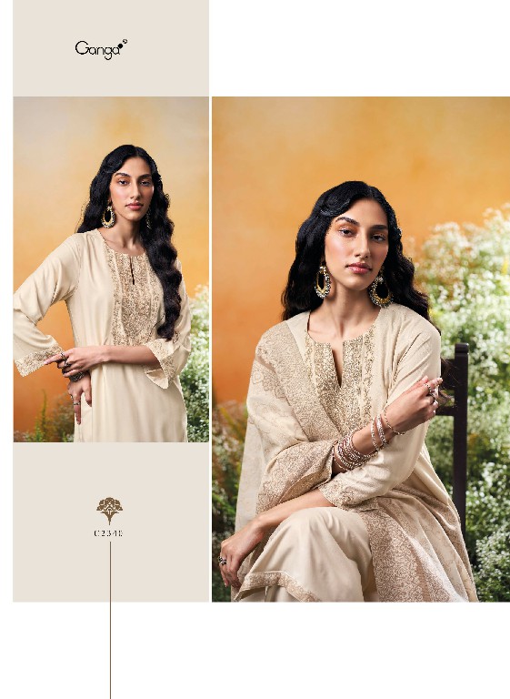 GANGA KRIDHA WHOLESALE PURE PASHMINA SOLID COLOR WINTER WEAR UNSTITCH SALWAR SUITS EXPORTER