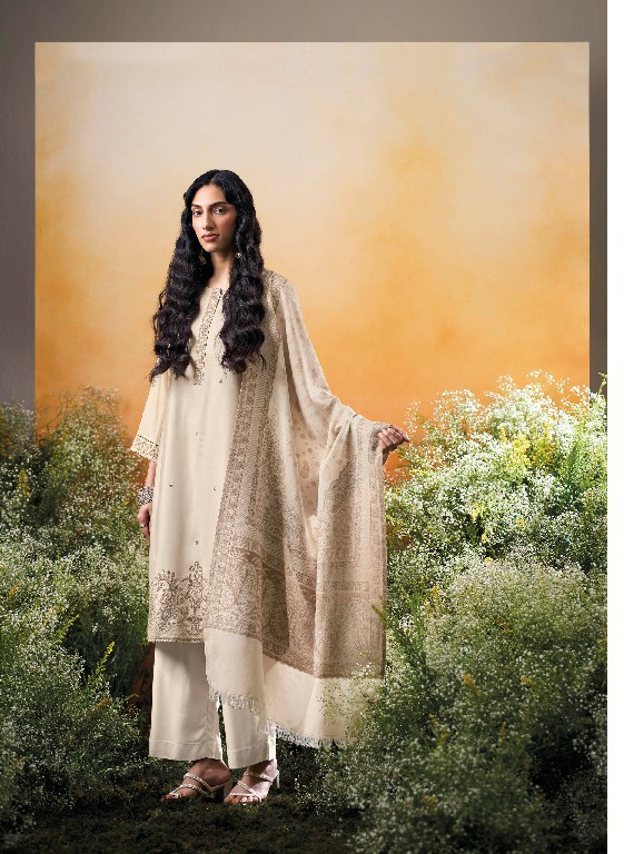 GANGA KRIDHA WHOLESALE PURE PASHMINA SOLID COLOR WINTER WEAR UNSTITCH SALWAR SUITS EXPORTER