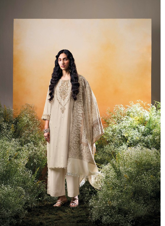 GANGA KRIDHA WHOLESALE PURE PASHMINA SOLID COLOR WINTER WEAR UNSTITCH SALWAR SUITS EXPORTER