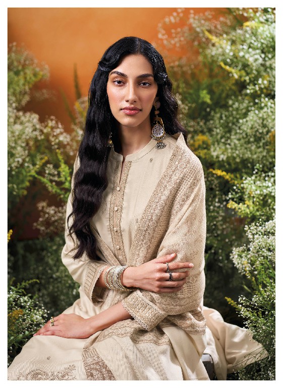 GANGA KRIDHA WHOLESALE PURE PASHMINA SOLID COLOR WINTER WEAR UNSTITCH SALWAR SUITS EXPORTER