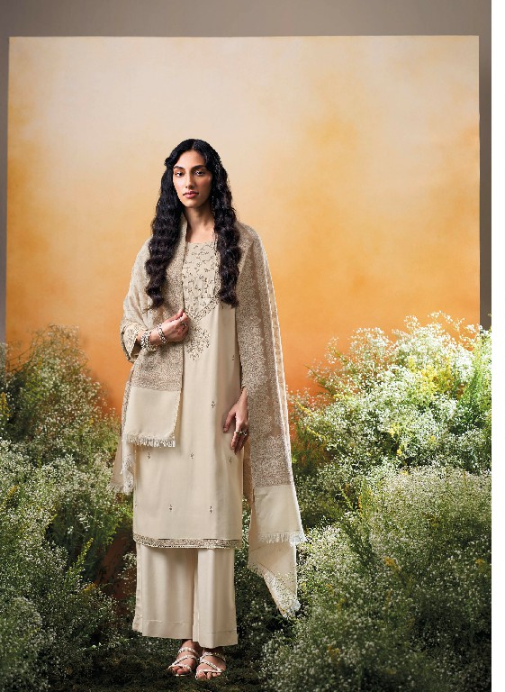 GANGA KRIDHA WHOLESALE PURE PASHMINA SOLID COLOR WINTER WEAR UNSTITCH SALWAR SUITS EXPORTER