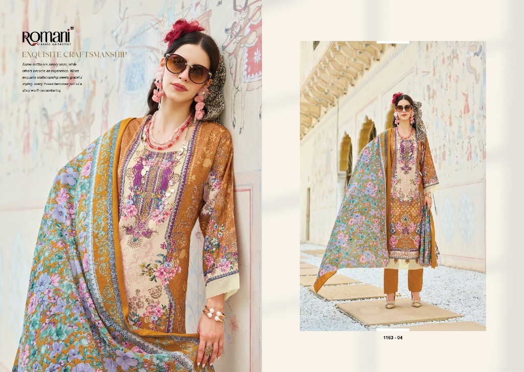 ROMANI NAFISA VOL 3 WHOLESALE SOFT COTTON EXCLUSIVE DESIGN UNSTITCH SALWAR SUITS SUPPLIER