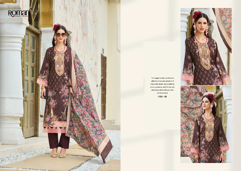 ROMANI NAFISA VOL 3 WHOLESALE SOFT COTTON EXCLUSIVE DESIGN UNSTITCH SALWAR SUITS SUPPLIER