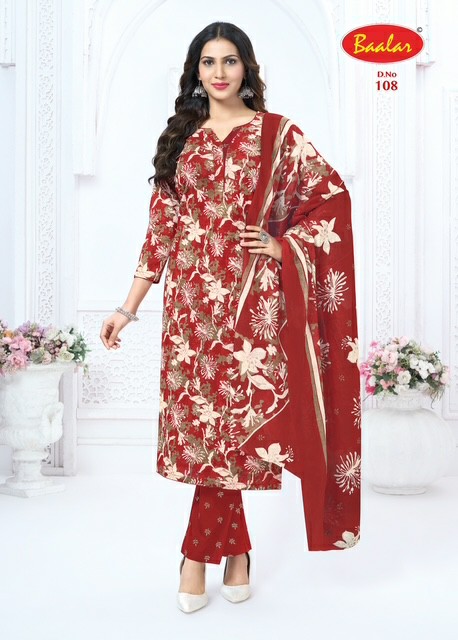 BAALAR ZEENAT VOL 1 WHOLESALE COTTON PRINTED CASUAL WEAR DRESS MATERIAL ONLINE