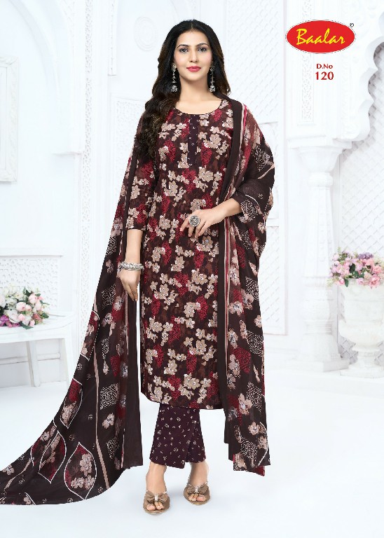 BAALAR ZEENAT VOL 1 WHOLESALE COTTON PRINTED CASUAL WEAR DRESS MATERIAL ONLINE