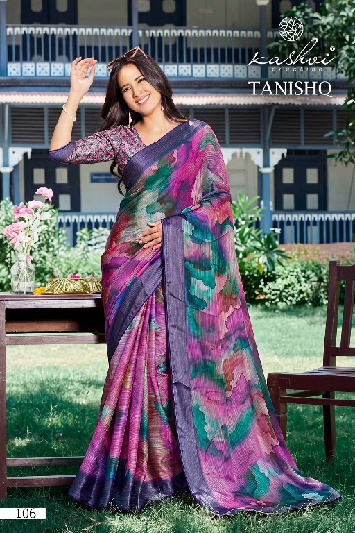 KASHVI CREATION TANISHQ WHOLESALE SIYA SILK DIGITAL PRINTED INDIAN SAREES FOR WOMEN ONLINE