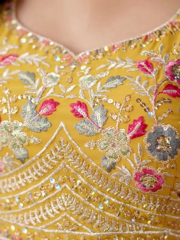 TEXTILEDEAL D.NO 209-D WHOLESALE GEORGETTE FESTIVE WEAR LEHENGA CHOLI FOR EXPORT