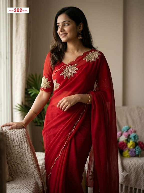 SUMA SANTUSTI WHOLESALE LUXURIOUS RANGOLI CRUSH INDIAN SAREES FOR WOMEN EXPORTER
