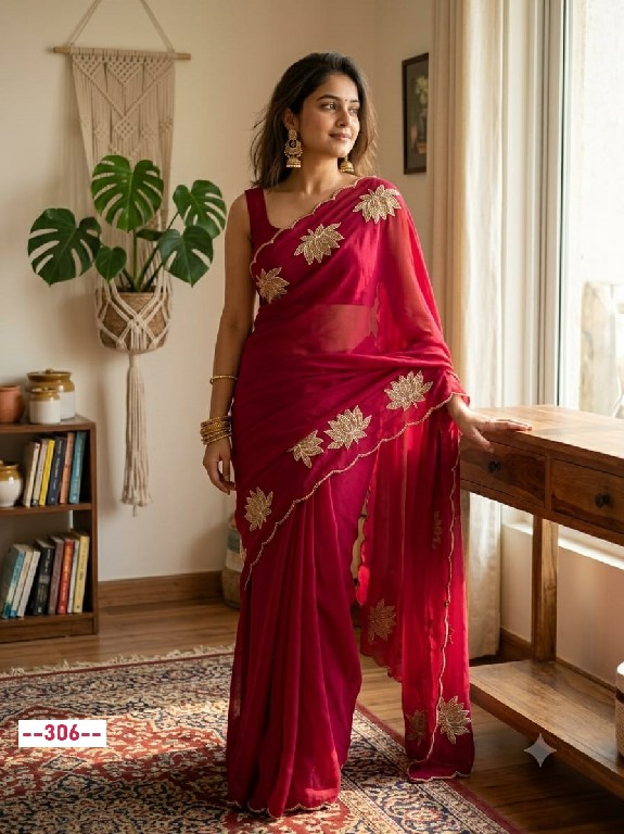 SUMA SANTUSTI WHOLESALE LUXURIOUS RANGOLI CRUSH INDIAN SAREES FOR WOMEN EXPORTER