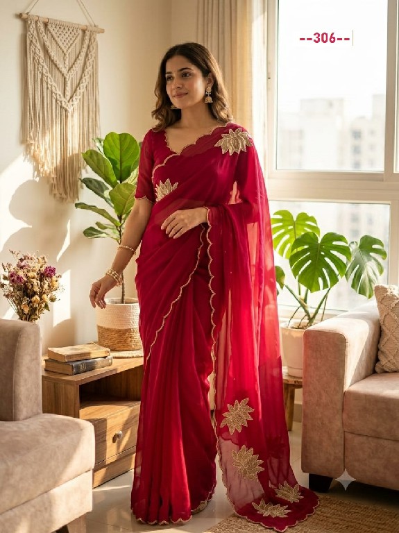 SUMA SANTUSTI WHOLESALE LUXURIOUS RANGOLI CRUSH INDIAN SAREES FOR WOMEN EXPORTER