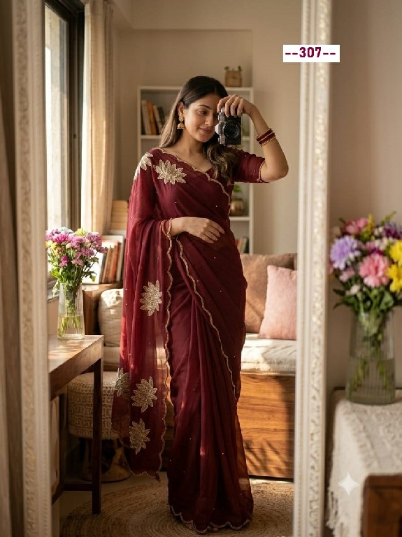 SUMA SANTUSTI WHOLESALE LUXURIOUS RANGOLI CRUSH INDIAN SAREES FOR WOMEN EXPORTER