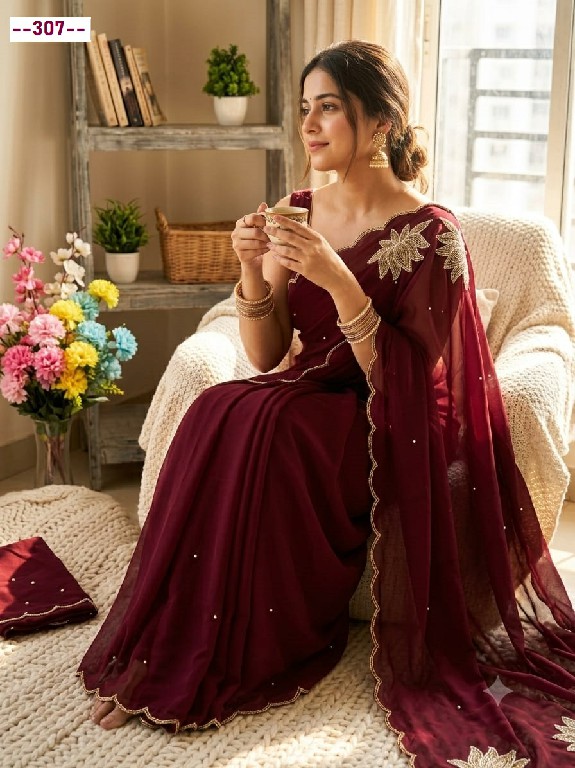 SUMA SANTUSTI WHOLESALE LUXURIOUS RANGOLI CRUSH INDIAN SAREES FOR WOMEN EXPORTER