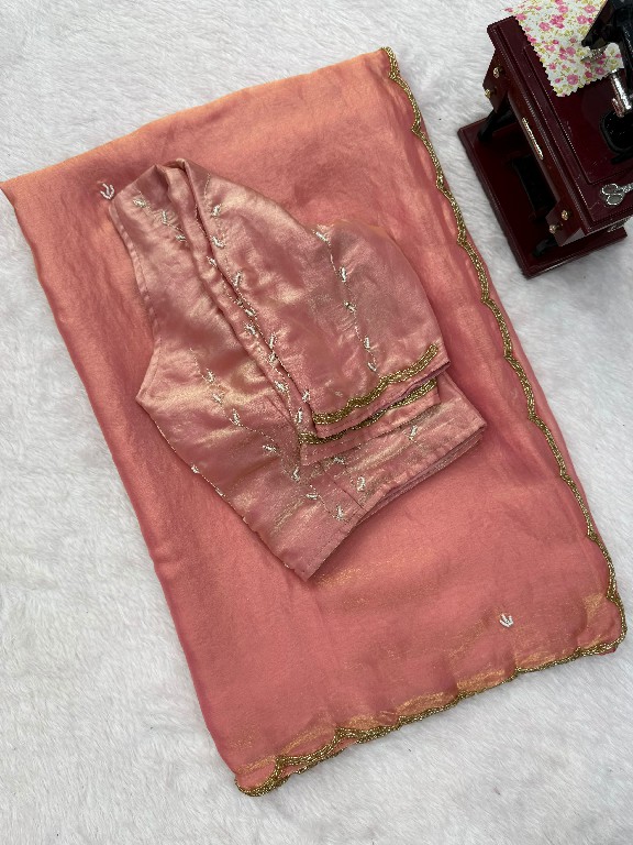 TEXTILEDEAL D.NO KD-648 WHOLESALE FENDY SILK HEAVY HAND WORK DESIGNER SAREES FOR WOMEN SUPPLIER