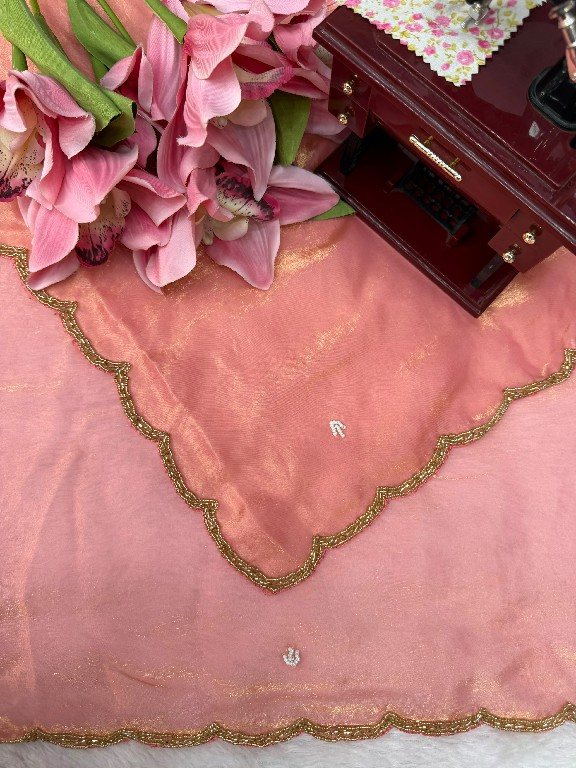 TEXTILEDEAL D.NO KD-648 WHOLESALE FENDY SILK HEAVY HAND WORK DESIGNER SAREES FOR WOMEN SUPPLIER