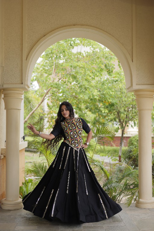 TEXTILEDEAL D.NO LW-7185 WHOLESALE READYMADE RAYON WITH WORK NAVRATRI STYLE LEHENGA CHOLI FOR EXPORT