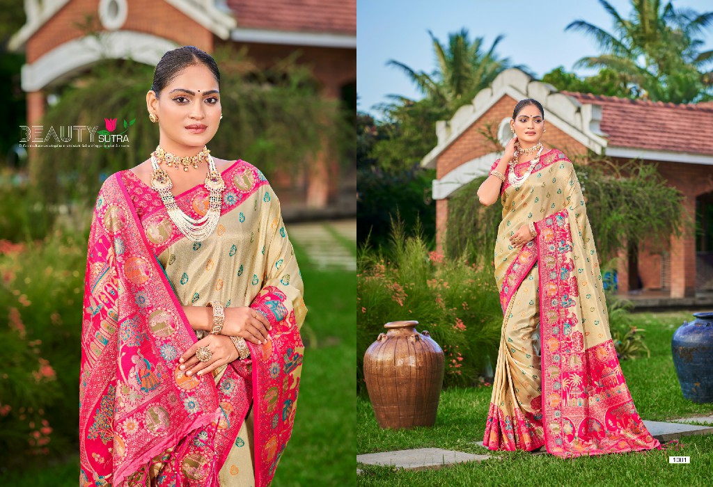 BUNAWAT KAPILA SILK WHOLESALE SILK ZARI WEAVING FESTIVE WEAR INDIAN SAREES FOR WOMEN ONLINE