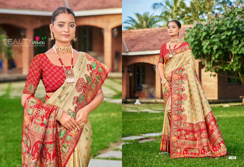 BUNAWAT KAPILA SILK WHOLESALE SILK ZARI WEAVING FESTIVE WEAR INDIAN SAREES FOR WOMEN ONLINE