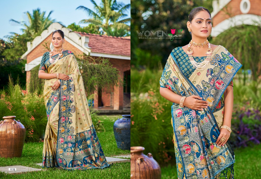 BUNAWAT KAPILA SILK WHOLESALE SILK ZARI WEAVING FESTIVE WEAR INDIAN SAREES FOR WOMEN ONLINE
