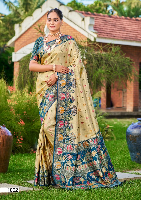 BUNAWAT KAPILA SILK WHOLESALE SILK ZARI WEAVING FESTIVE WEAR INDIAN SAREES FOR WOMEN ONLINE