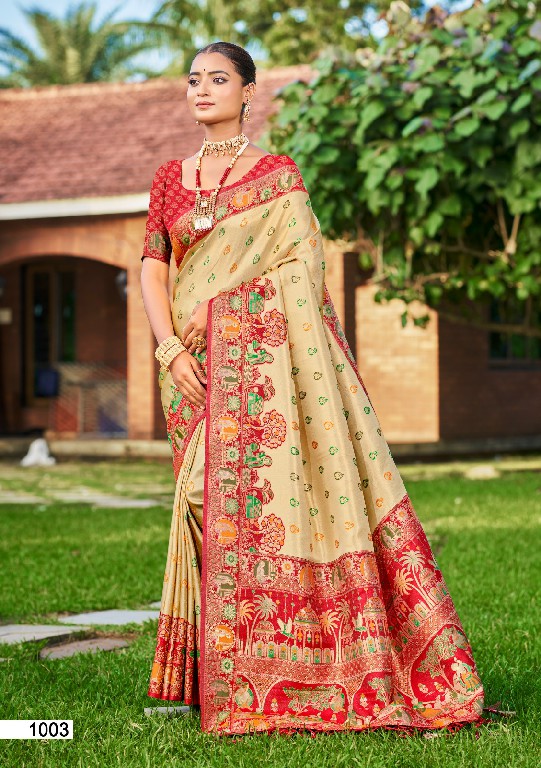 BUNAWAT KAPILA SILK WHOLESALE SILK ZARI WEAVING FESTIVE WEAR INDIAN SAREES FOR WOMEN ONLINE