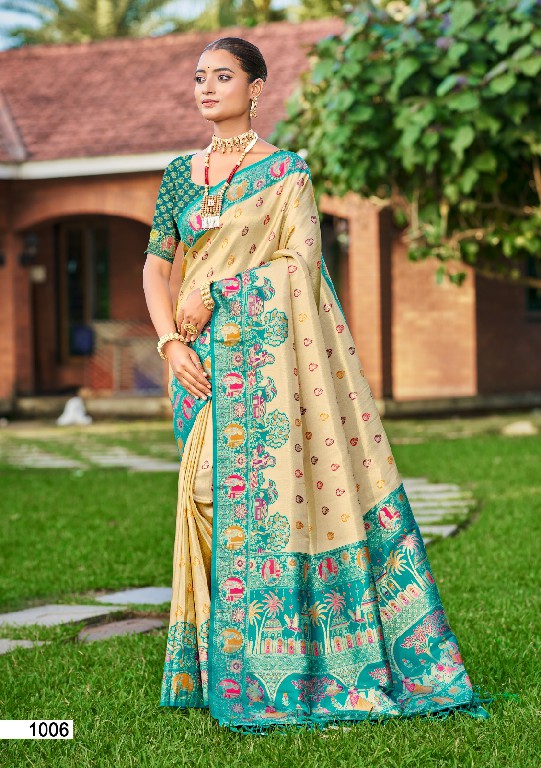 BUNAWAT KAPILA SILK WHOLESALE SILK ZARI WEAVING FESTIVE WEAR INDIAN SAREES FOR WOMEN ONLINE