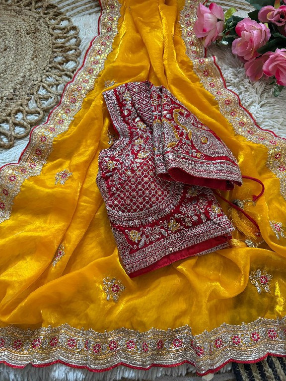 TEXTILEDEAL PRESENT SABYASACHI INSPIRED SPACE SILK BEAUTIFUL SAREES FOR WOMEN EXPORTER