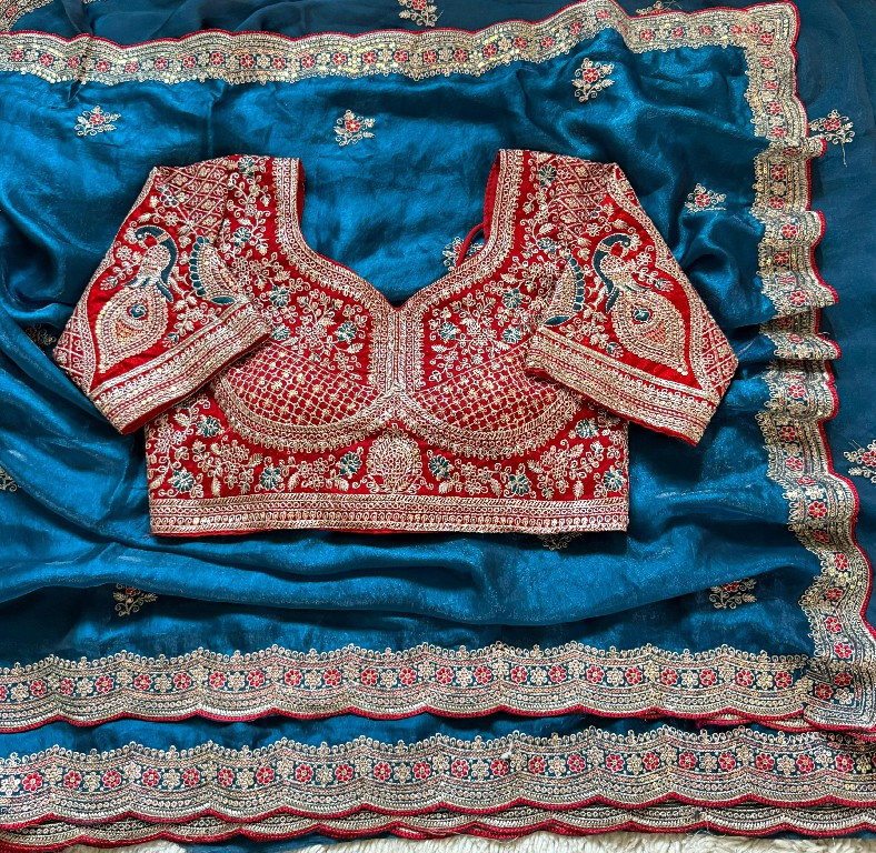TEXTILEDEAL PRESENT SABYASACHI INSPIRED SPACE SILK BEAUTIFUL SAREES FOR WOMEN EXPORTER