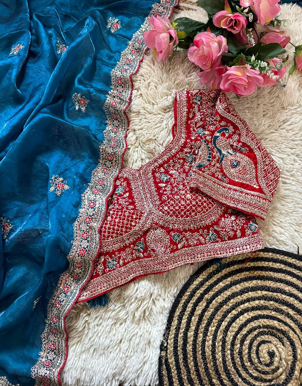 TEXTILEDEAL PRESENT SABYASACHI INSPIRED SPACE SILK BEAUTIFUL SAREES FOR WOMEN EXPORTER