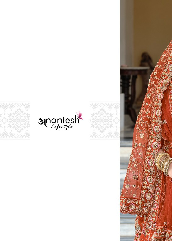 ANANTESH LIFESTYLE WEDDING BRIDE VOL 4 WHOLESALE READYMADE PREMIUM SILK WITH WORK BRIDAL WEAR LEHENGA CHOLI FOR EXPORT