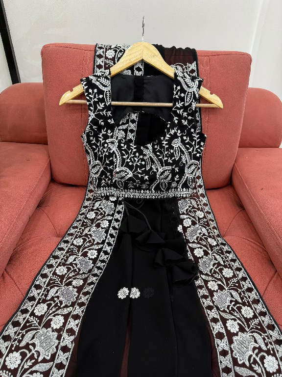 SP SERIES D.NO SP-103 WHOLESALE FAUX GEORGETTE ELEGANT WORK INDIAN SAREES FOR WOMEN EXPORTER