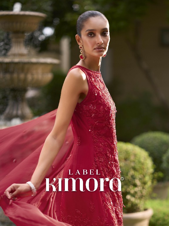 LABEL KIMORA COLLECTION VOL 3 WHOLESALE READYMADE GEORGETTE PARTY WEAR 3 PCS SUITS FOR WOMEN ONLINE