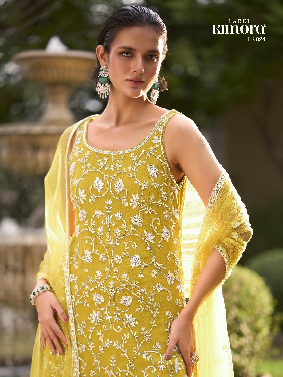 LABEL KIMORA COLLECTION VOL 3 WHOLESALE READYMADE GEORGETTE PARTY WEAR 3 PCS SUITS FOR WOMEN ONLINE