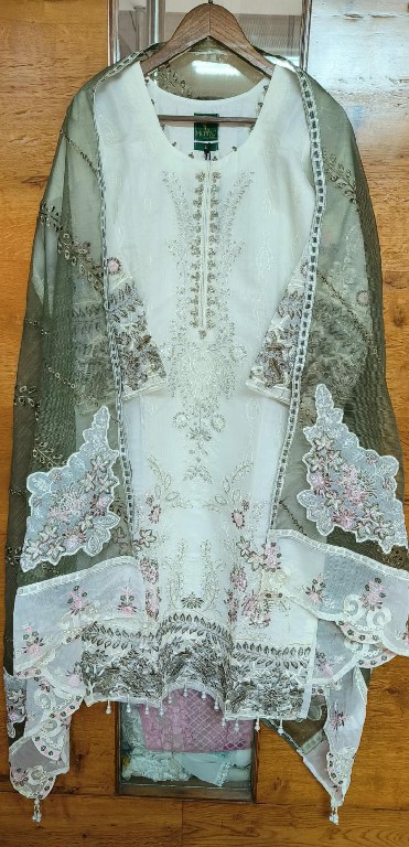 TEXTILEDEAL D.NO KMS-206 WHOLESALE READYMADE COTTON SILK BEAUTIFUL 3 PCS SUITS EXPORTER
