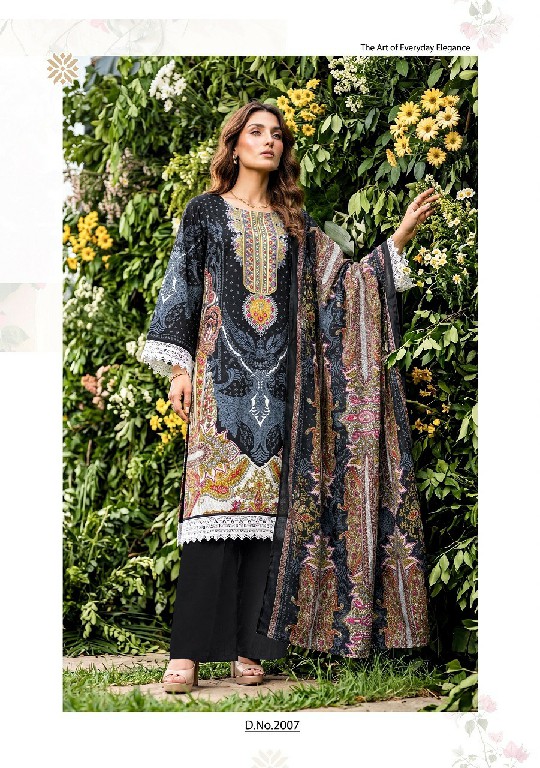JANSI FARAH VOL 2 WHOLESALE READYMADE SOFT COTTON PRINTED CASUAL WEAR 3 PCS SUITS ONLINE