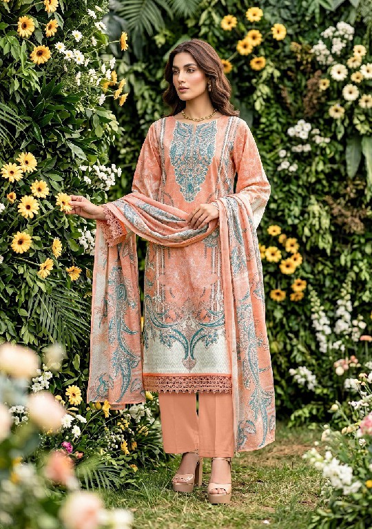 JANSI FARAH VOL 2 WHOLESALE READYMADE SOFT COTTON PRINTED CASUAL WEAR 3 PCS SUITS ONLINE