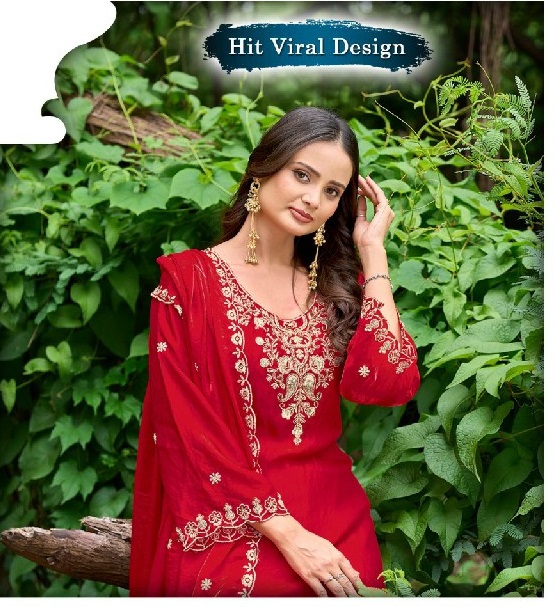 KHAS D.NO 430-429-434-426-433 WHOLESALE READYMADE FANDY SATIN FESTIVE WEAR 3 PCS COMBO SET SUITS SUPPLIER