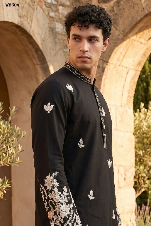 OUTLUK WEDDING COLLECTION VOL 55 WHOLESALE READYMADE HEAVY OCCASION WEAR KURTA WITH PANT FOR MEN SUPPLIER