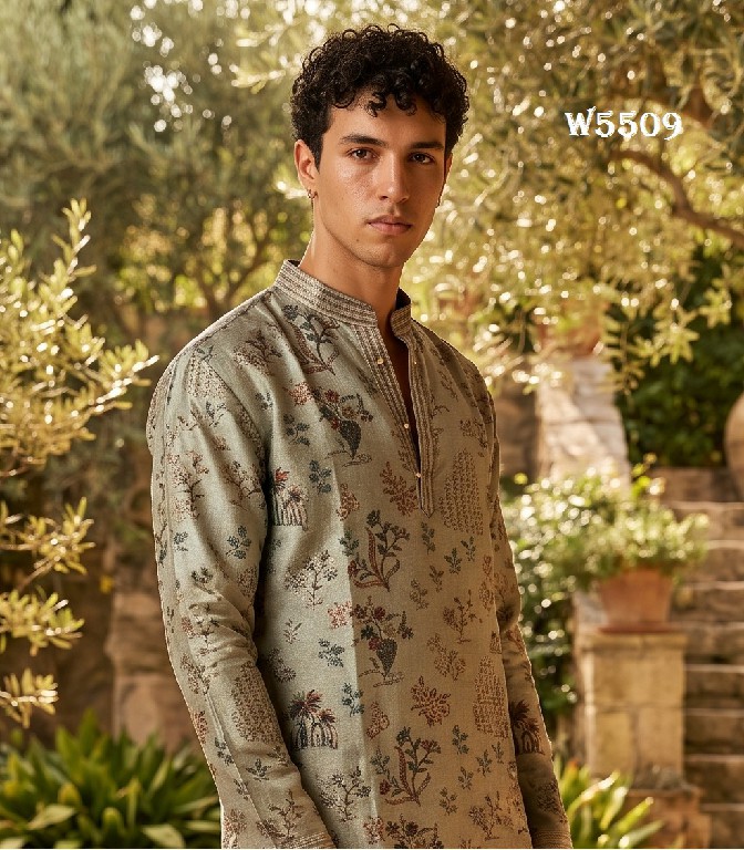 OUTLUK WEDDING COLLECTION VOL 55 WHOLESALE READYMADE HEAVY OCCASION WEAR KURTA WITH PANT FOR MEN SUPPLIER