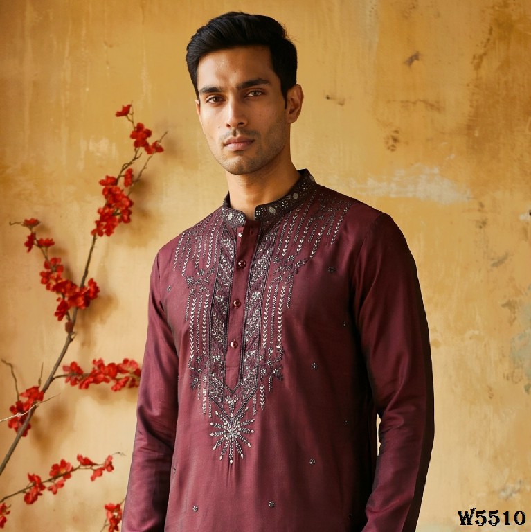 OUTLUK WEDDING COLLECTION VOL 55 WHOLESALE READYMADE HEAVY OCCASION WEAR KURTA WITH PANT FOR MEN SUPPLIER