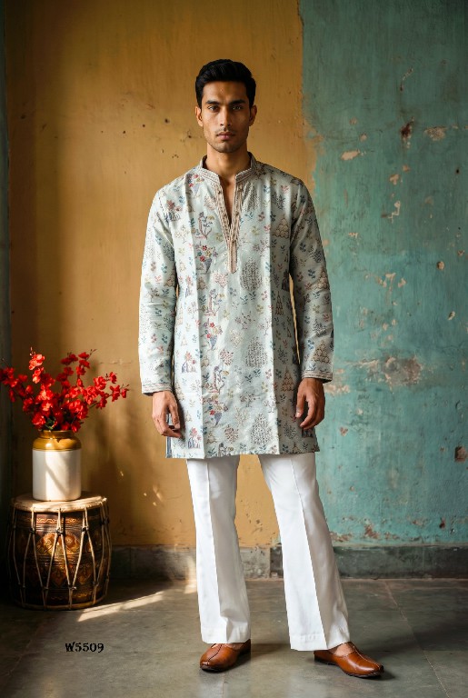 OUTLUK WEDDING COLLECTION VOL 55 WHOLESALE READYMADE HEAVY OCCASION WEAR KURTA WITH PANT FOR MEN SUPPLIER